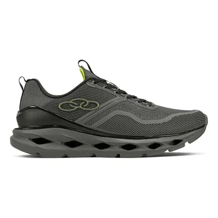 Tênis Masculino Olympikus Gama Chumbo/preto Liso 41 Br