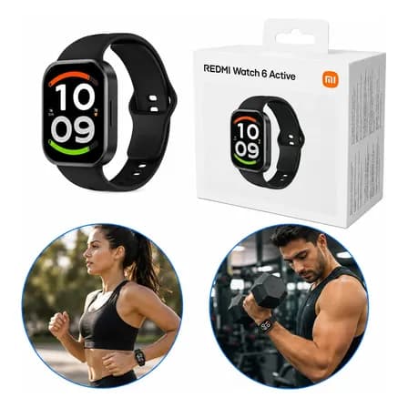 Relógio Smartwatch Redmi Watch 6 Active Global Gps Bluetooth Preto